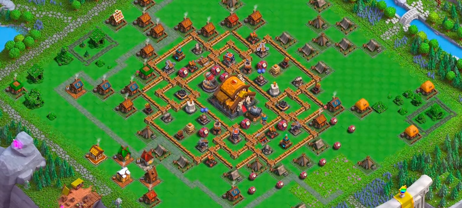 best capital peak level 5 base links for clan capital copy top defense layouts in clash of clans 01