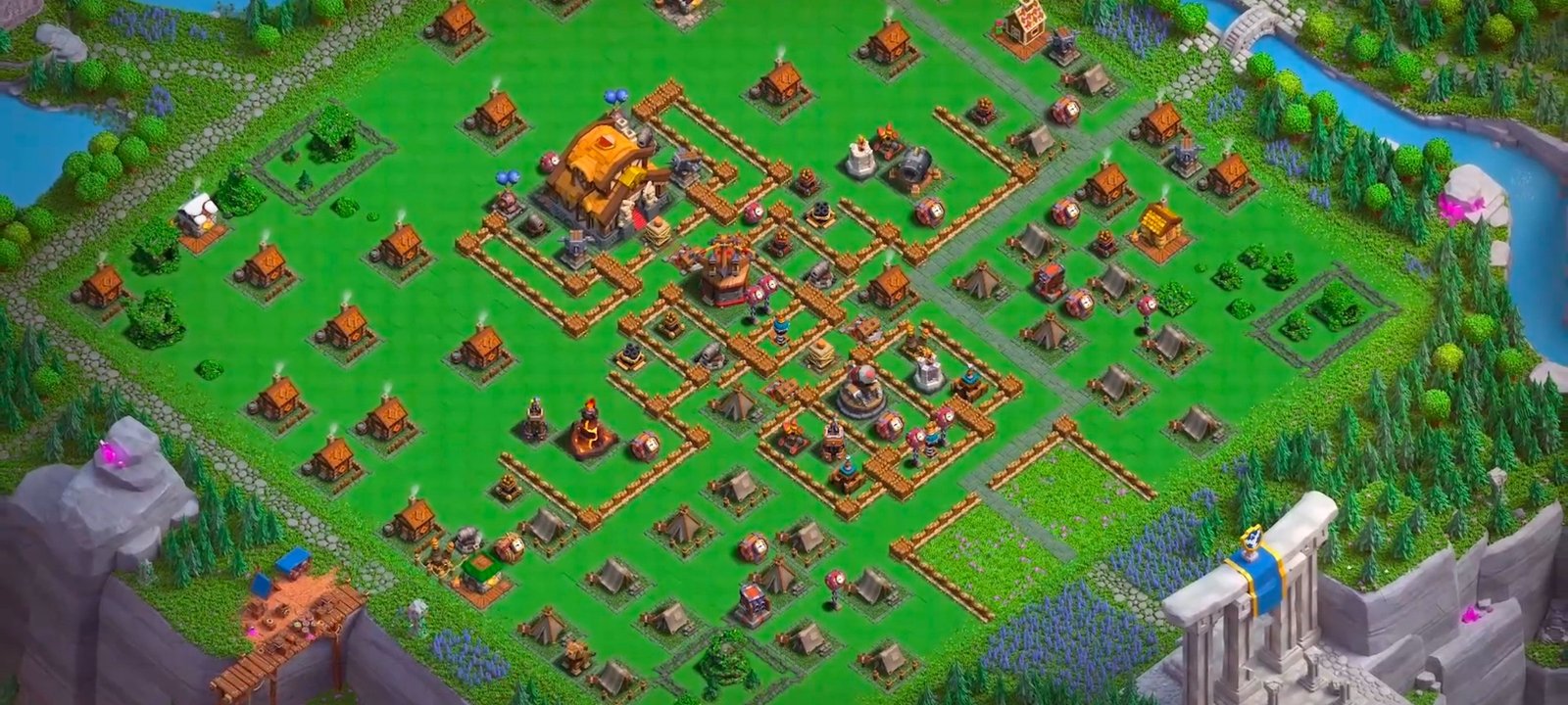 best capital peak level 6 base links for clan capital copy top defense layouts in clash of clans 02