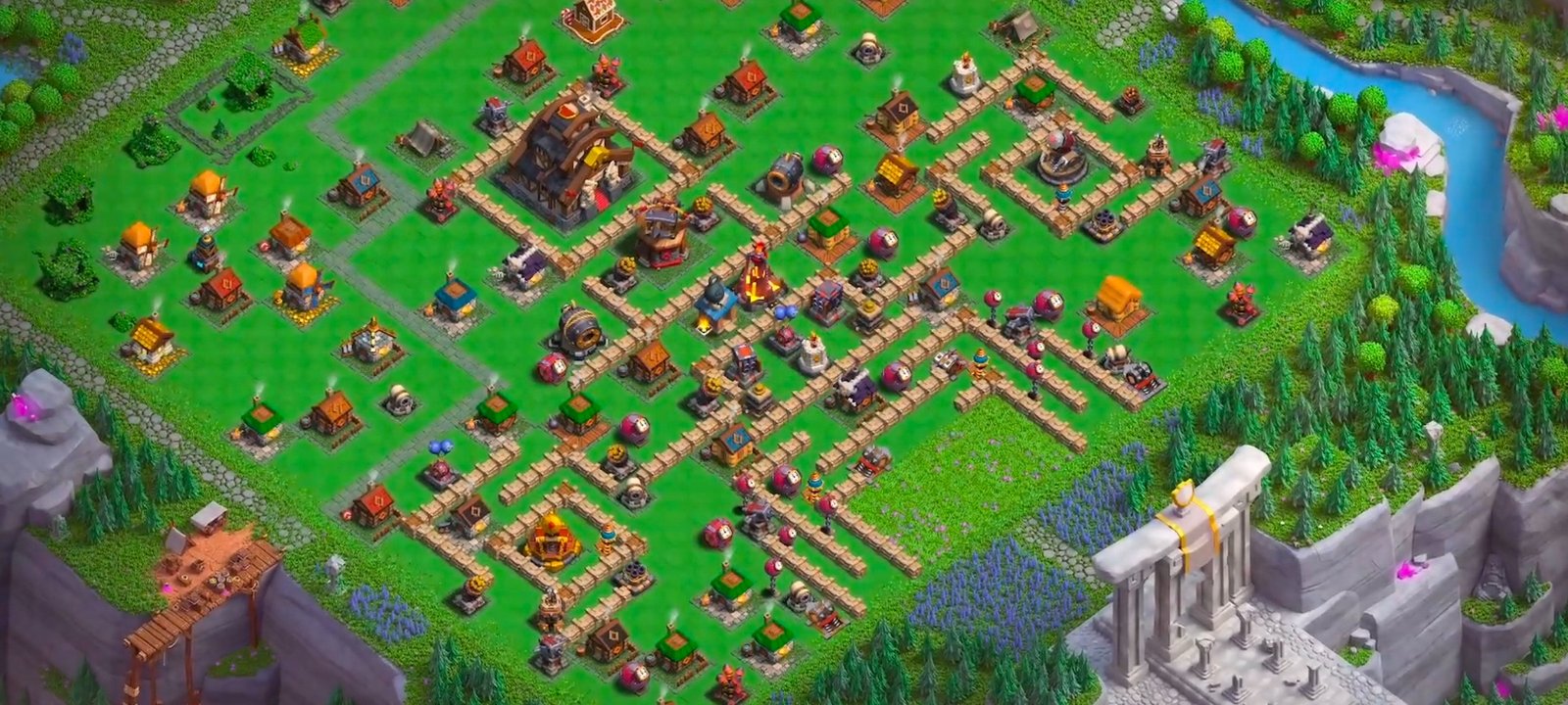 best capital peak level 8 base links for clan capital copy top defense layouts in clash of clans 01