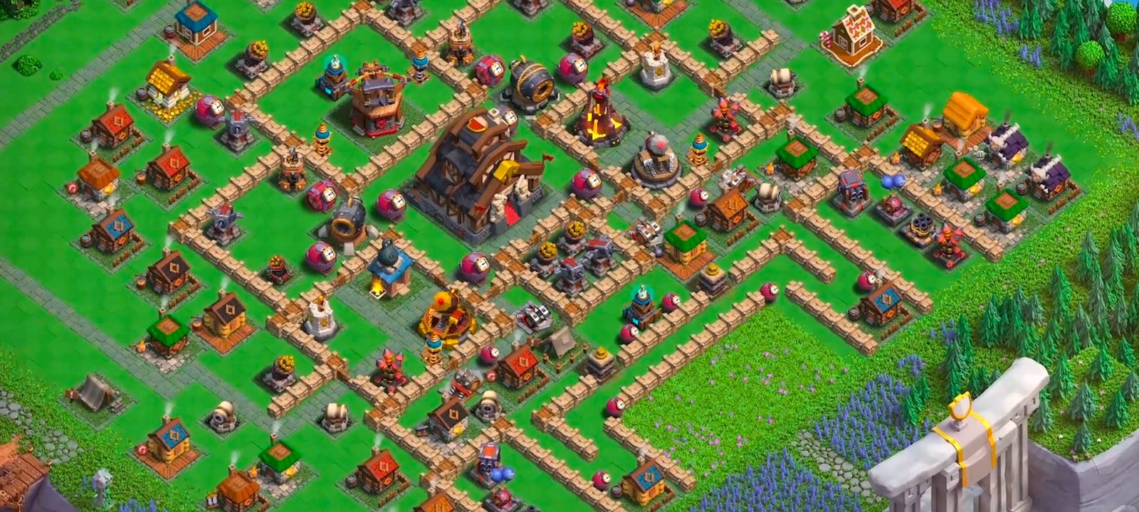 best capital peak level 8 base links for clan capital copy top defense layouts in clash of clans 03