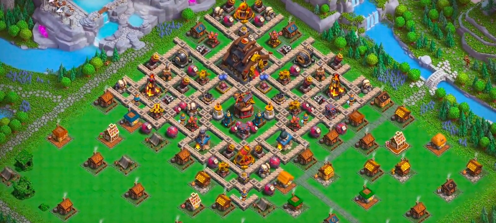 best capital peak level 9 base links for clan capital copy top defense layouts in clash of clans 03