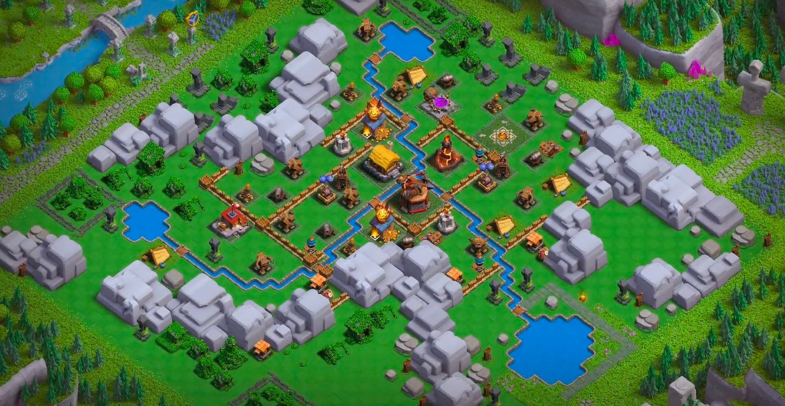 best dragon cliff district level 1 base links for clan capital copy top defense layouts 01