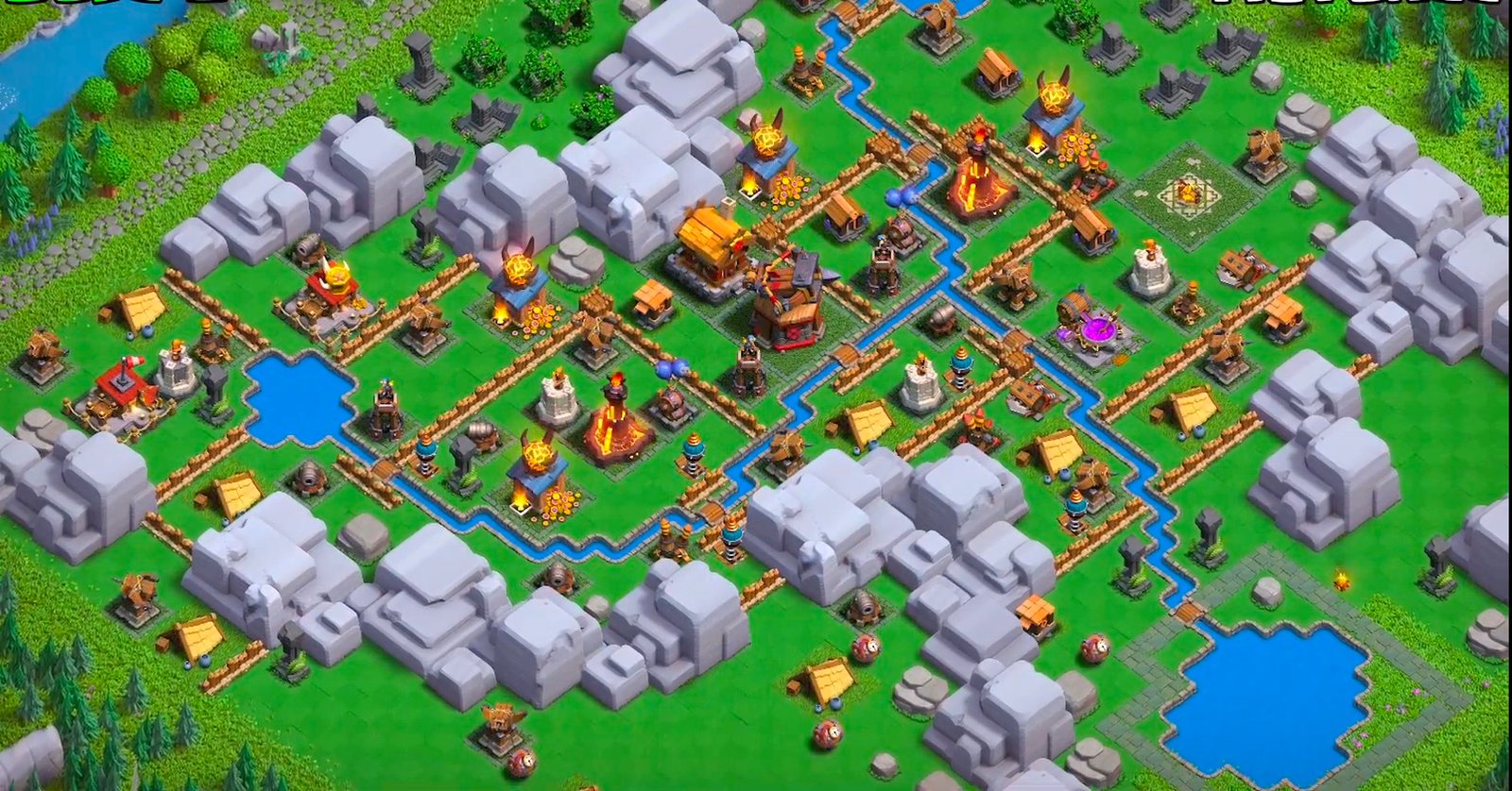 best dragon cliff district level 3 base links for clan capital copy top defense layouts 02