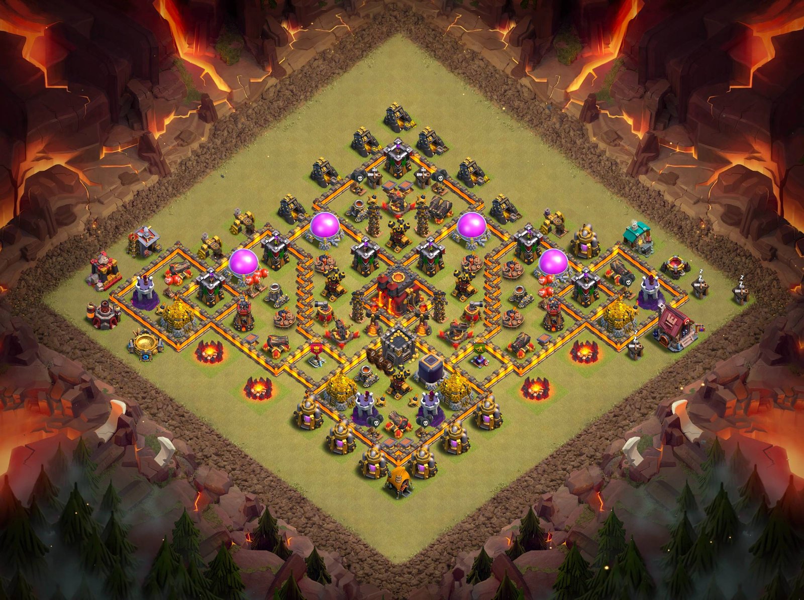 th10 anti 3 star layouts for clan wars and cwl 07 i1