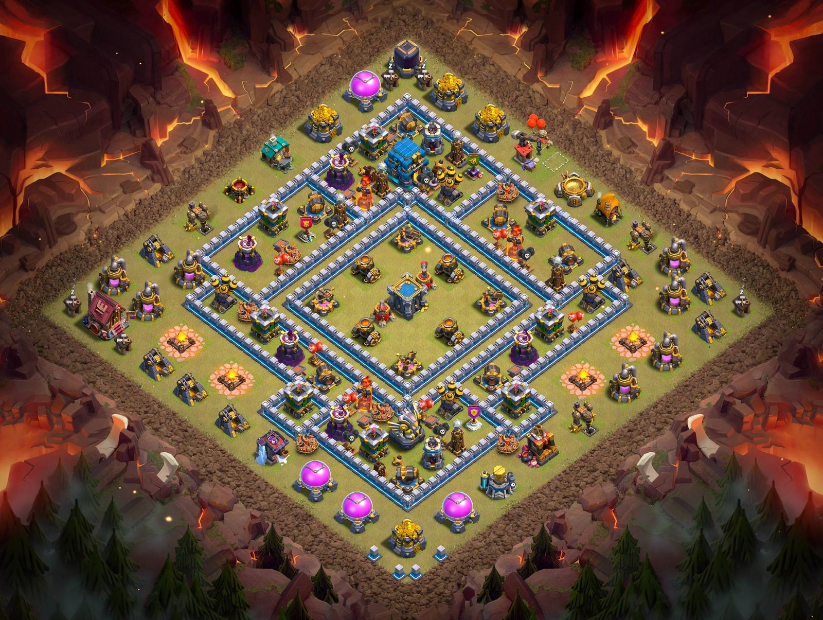 th12 anti 3 star layouts for clan wars and cwl 07 i1