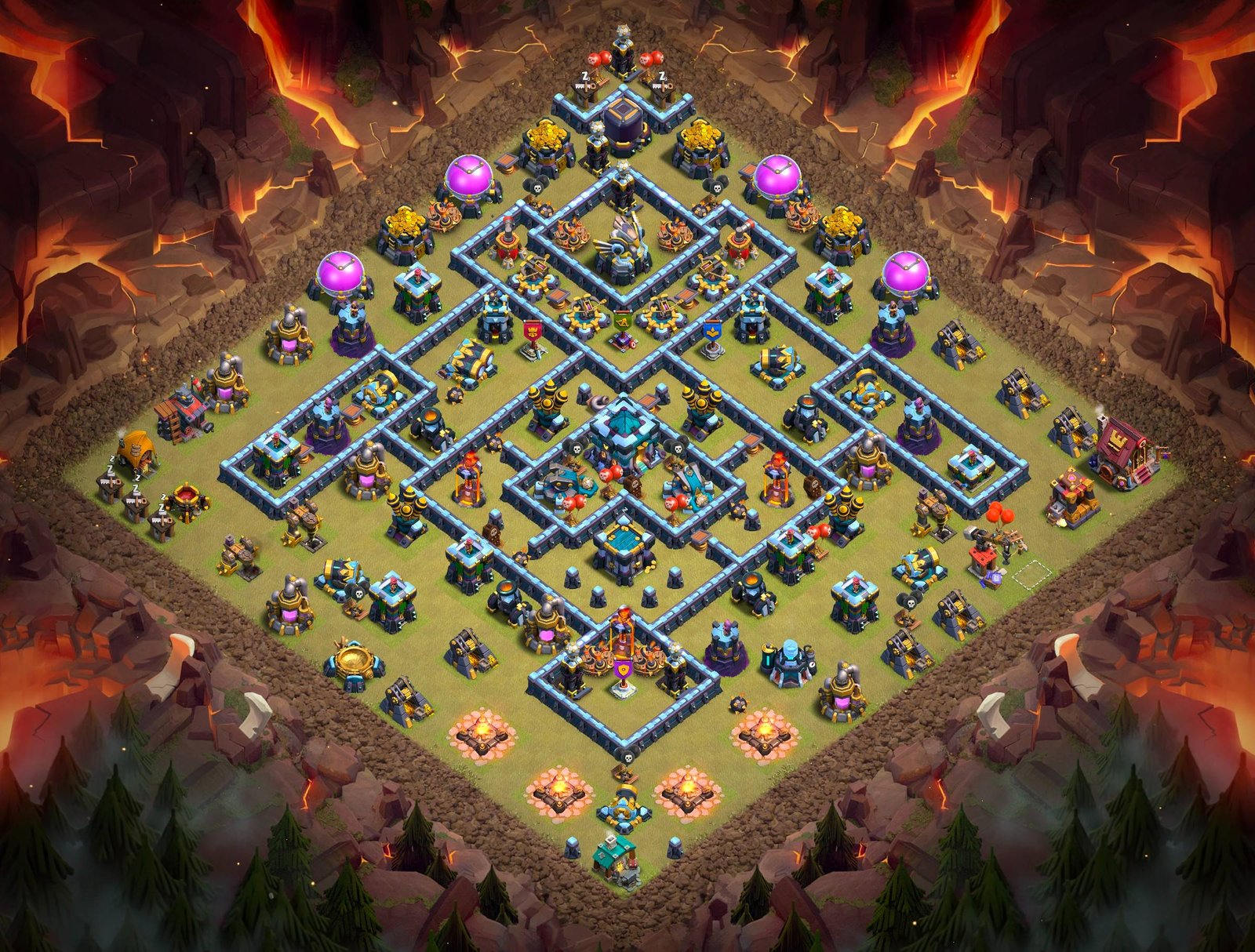 th13 anti 3 star layouts for clan wars and cwl 07 i1