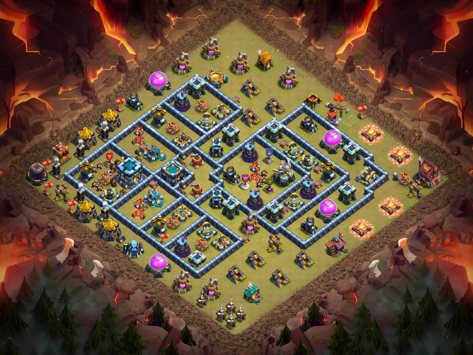 th13 anti 3 star layouts for clan wars and cwl 17 i1