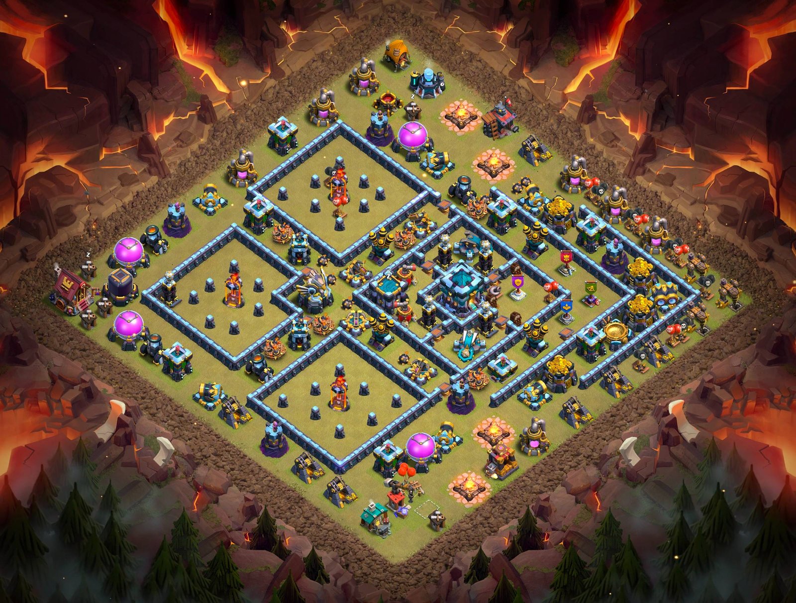 th13 anti 3 star layouts for clan wars and cwl 25 i1