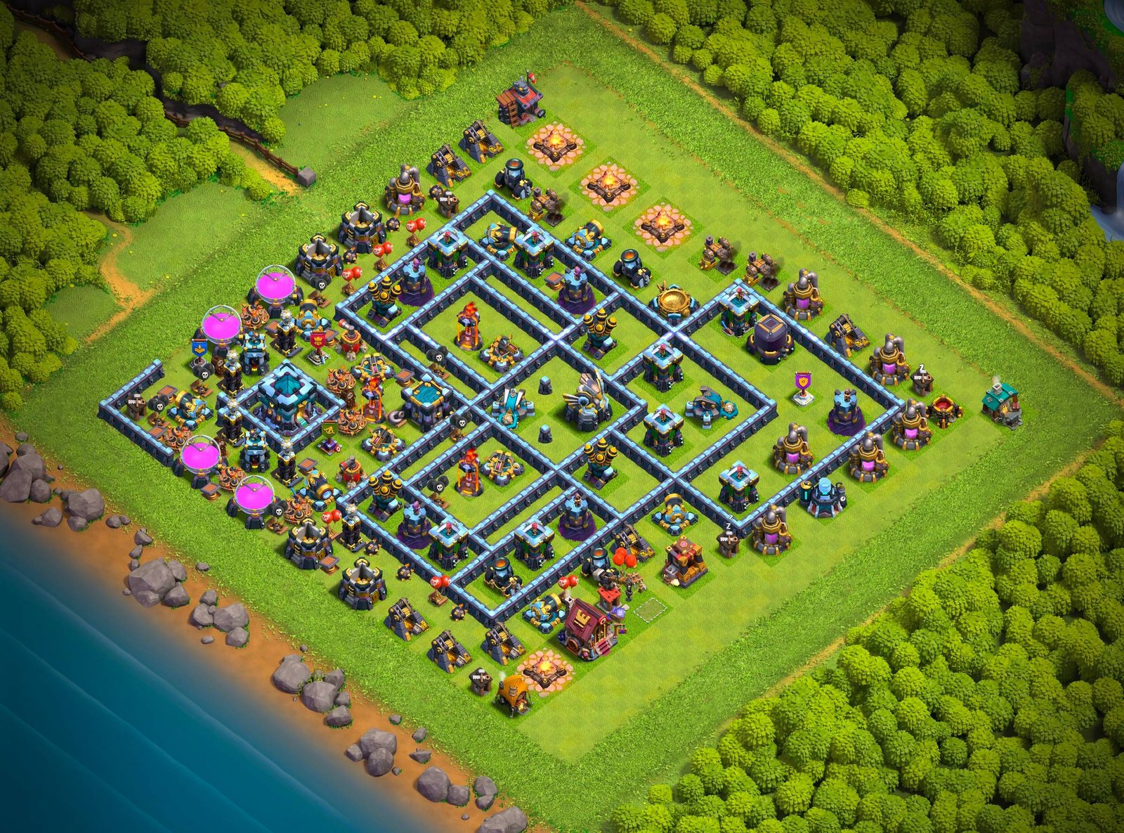 th13 legend league base layout used by top players 14 i1