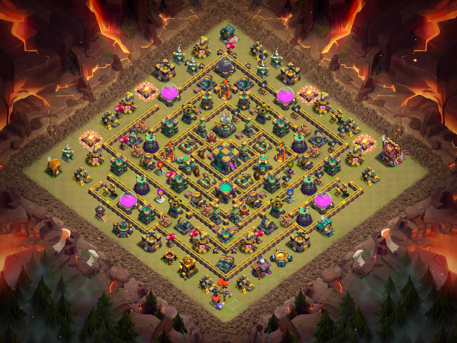 th14 anti 3 star layouts for clan wars and cwl 06 i1