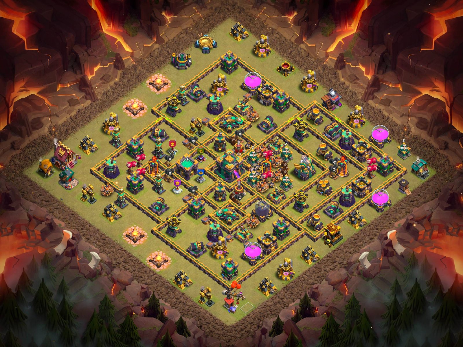 th14 anti 3 star layouts for clan wars and cwl 08 i1