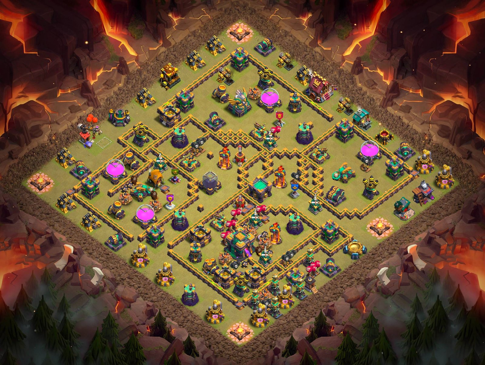 th14 anti 3 star layouts for clan wars and cwl 15 i1
