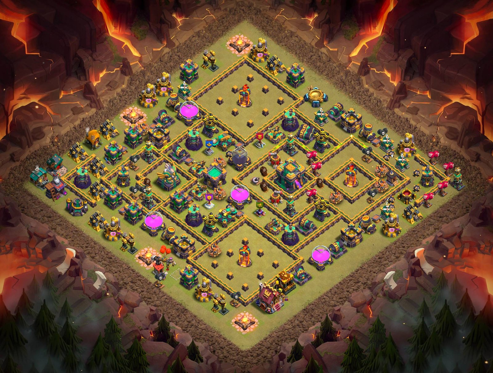 th14 anti 3 star layouts for clan wars and cwl 17 i1