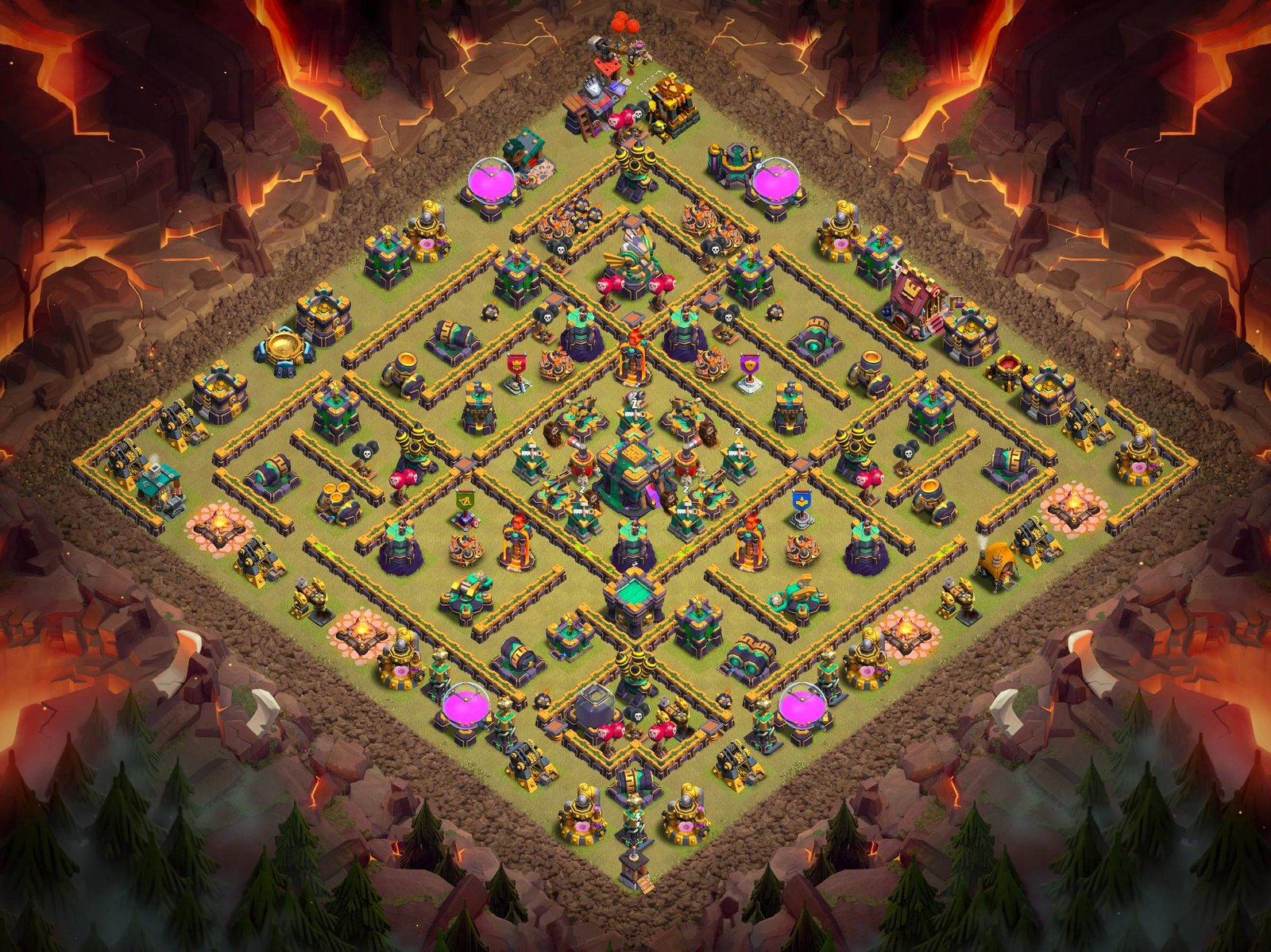 th14 anti 3 star layouts for clan wars and cwl 18 i1