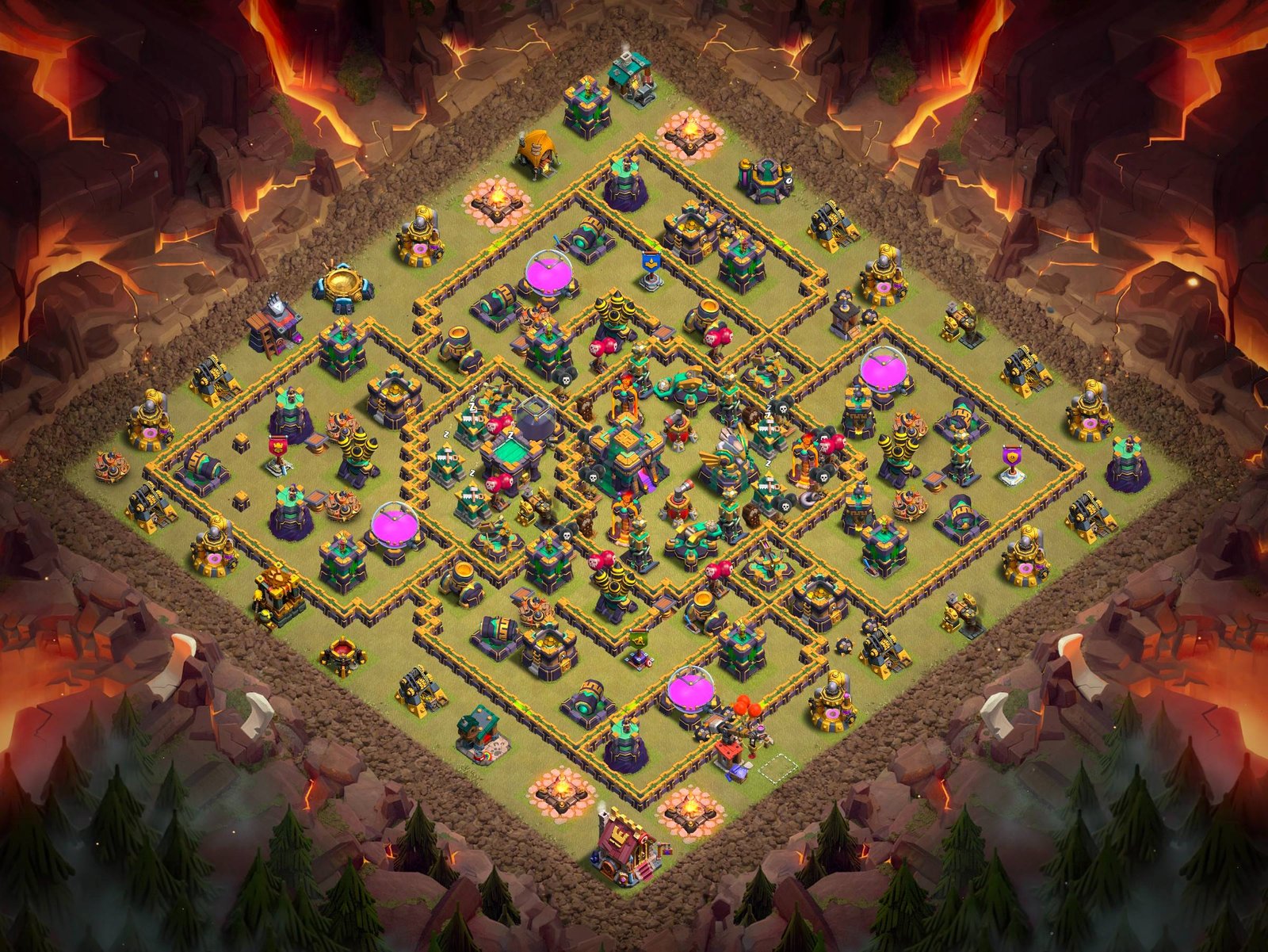 th14 anti 3 star layouts for clan wars and cwl 22 i1