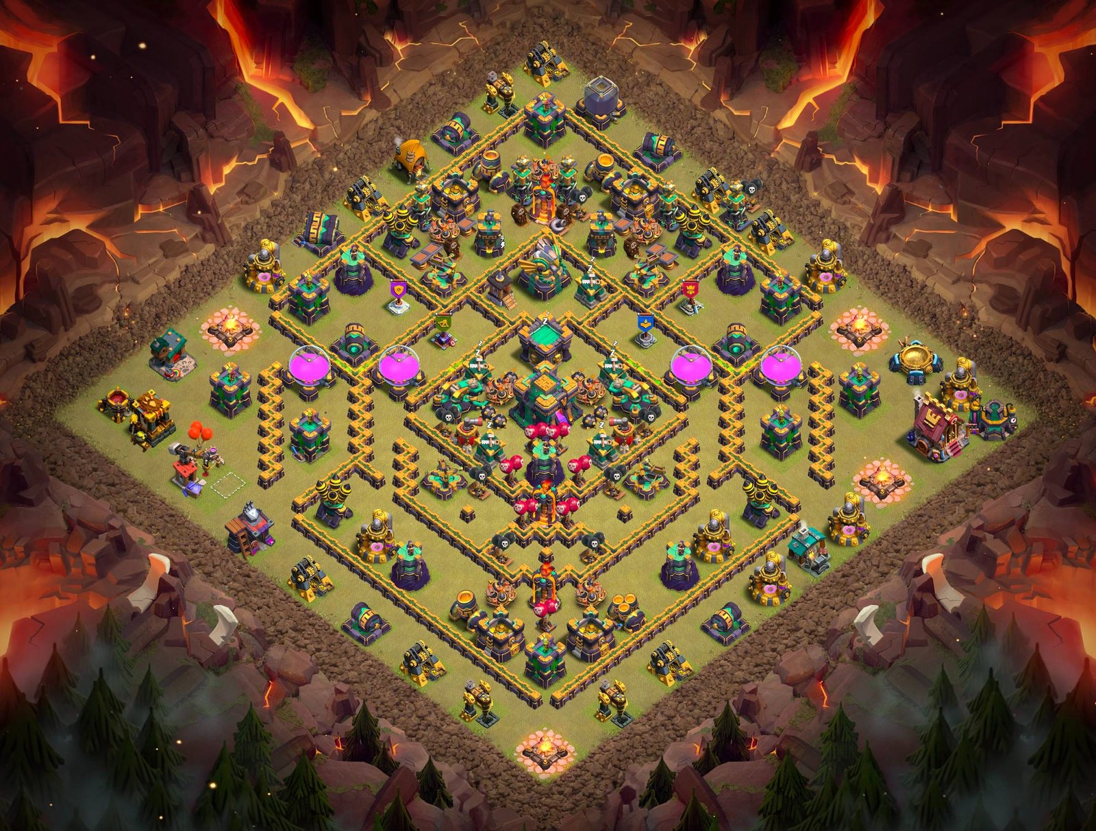 th14 anti 3 star layouts for clan wars and cwl 23 i1