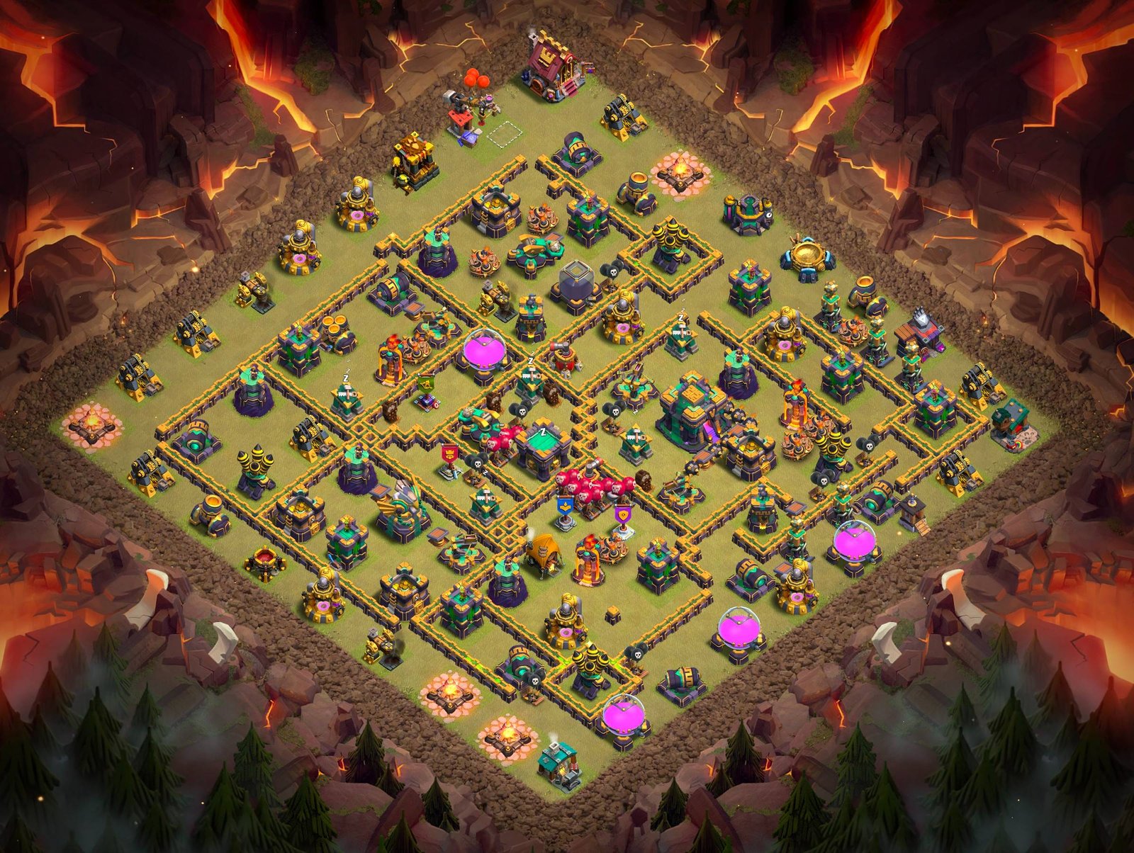 th14 anti 3 star layouts for clan wars and cwl 25 i1