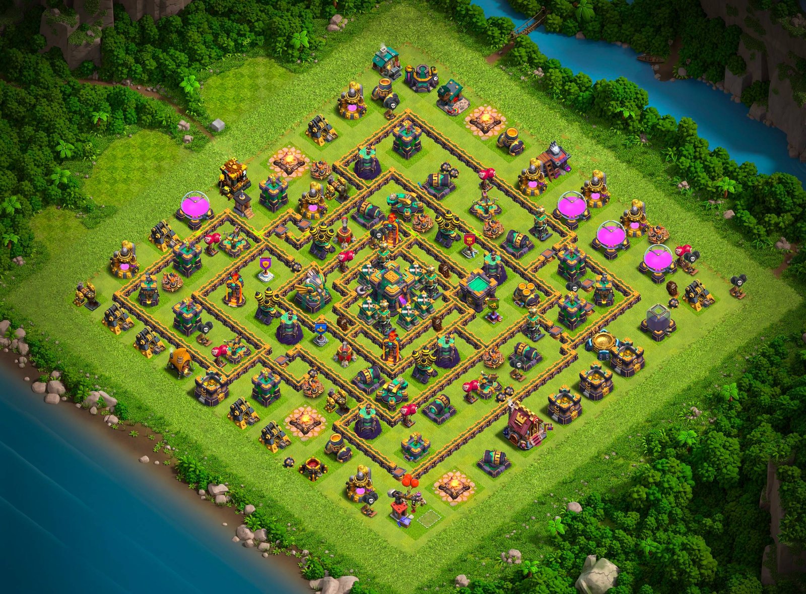 th14 legend league base layout used by top players 04 i1