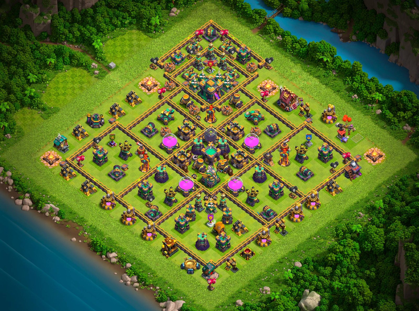 th14 legend league base layout used by top players 10 i1
