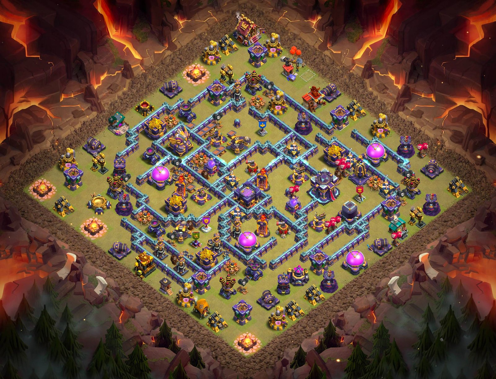 th15 tournament base used in clash of clans world championship 22 i1