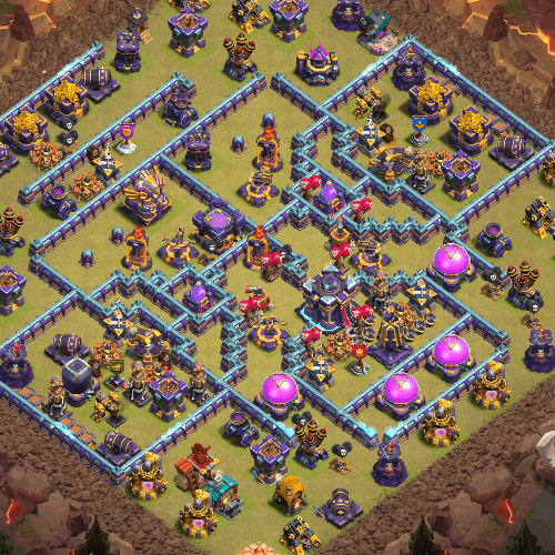 TH15 Tournament Base Used in Clash of Clans World Championship. tiny (#14)