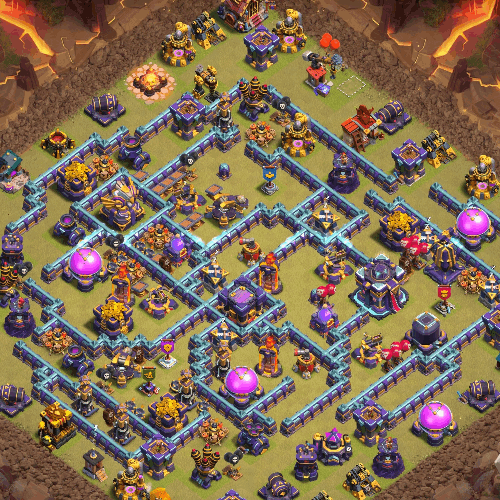 TH15 Tournament Base Used in Clash of Clans World Championship. tiny (#21)