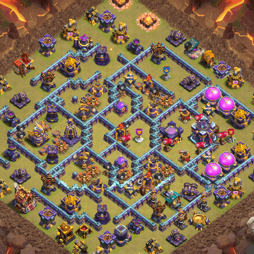 TH15 Tournament Base Used in Clash of Clans World Championship. tiny (#25)