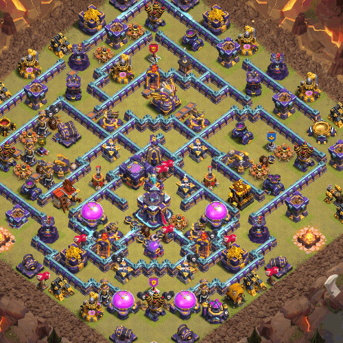 TH15 Tournament Base Used in Clash of Clans World Championship. tiny (#26)