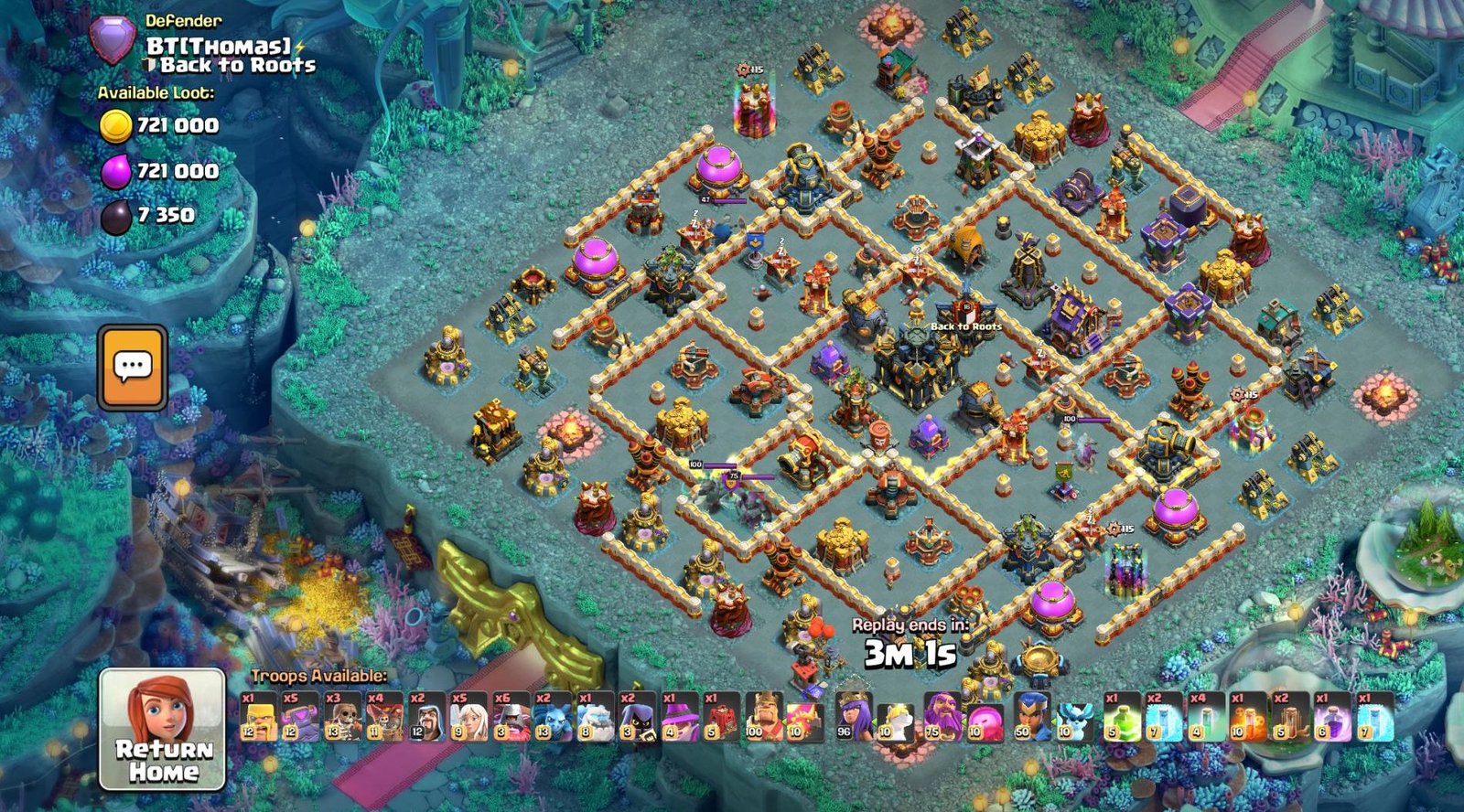 TH17 legend League Base with Link
