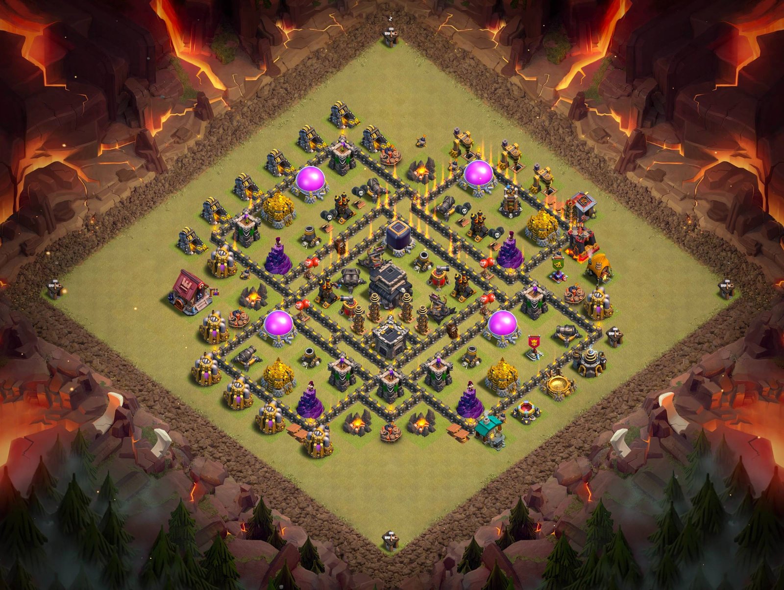 th9 anti 3 star layouts for clan wars and cwl 01 i1