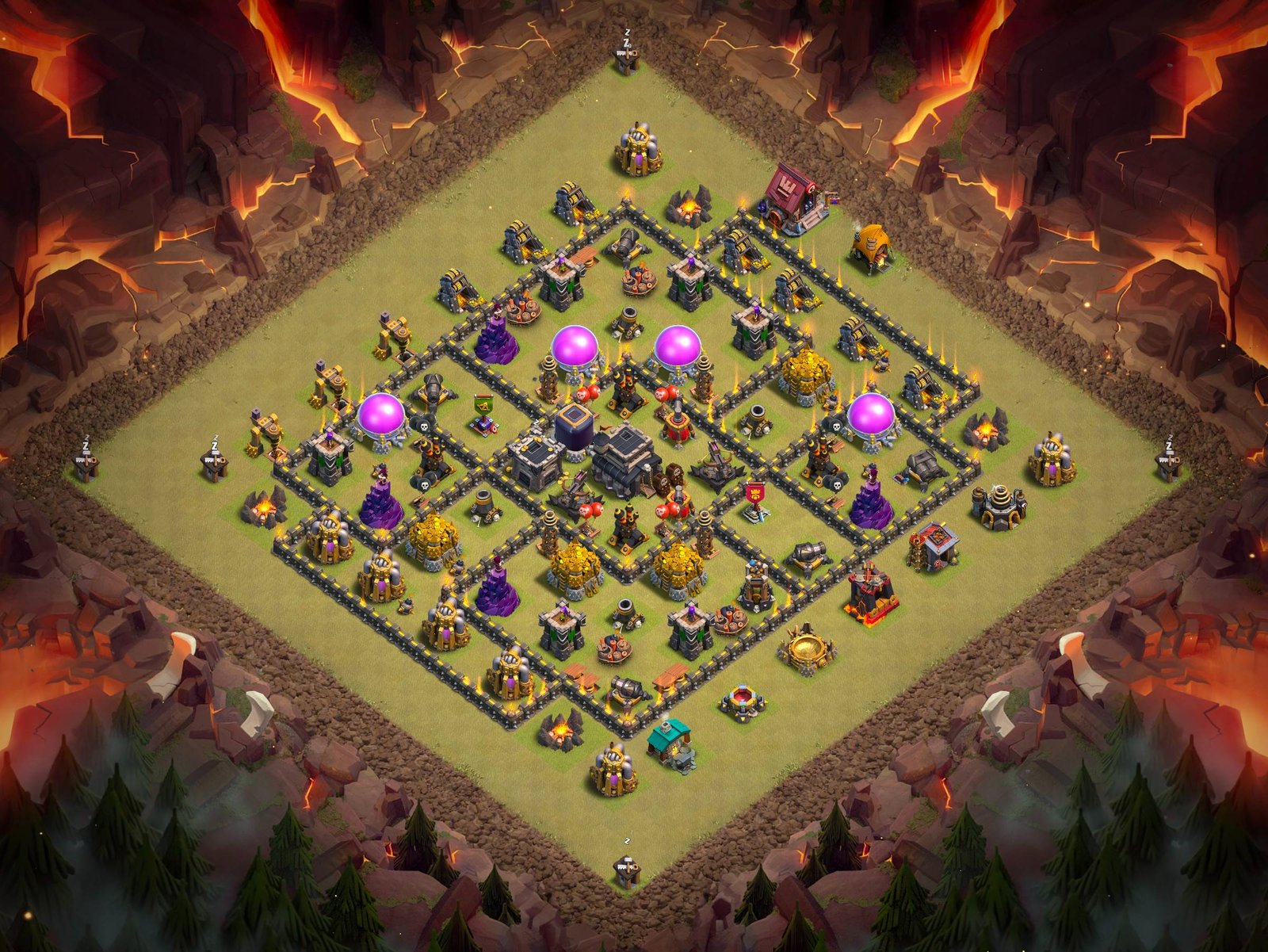 th9 anti 3 star layouts for clan wars and cwl 09 i1