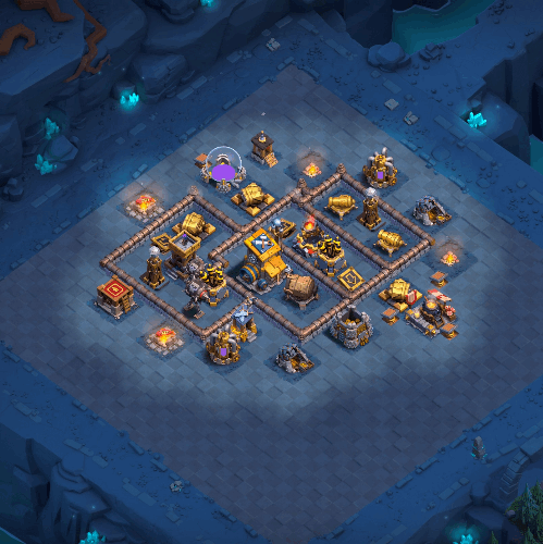 Best BH10 base with link for Builder Hall 10 defense in Clash of Clans Base No.11