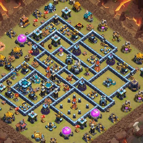 TH13 Anti 3 Star layouts for Clan Wars and CWL. tiny (#14)
