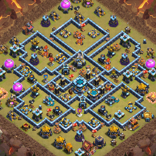 TH13 Anti 3 Star layouts for Clan Wars and CWL. tiny (#20)