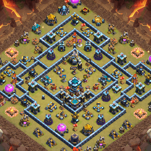 TH13 Anti 3 Star layouts for Clan Wars and CWL. tiny (#28)