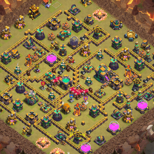 TH14 Anti 3 Star layouts for Clan Wars and CWL. tiny (#25)