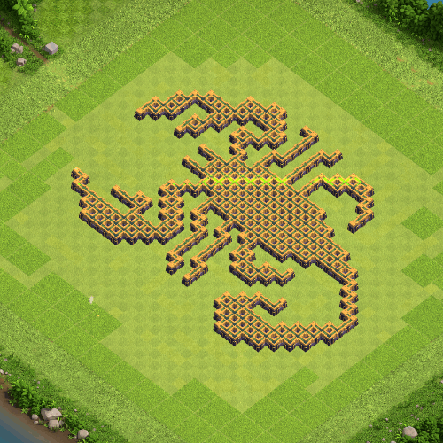 TH14 Funny Troll Art Base Design with Link. tiny (#01)
