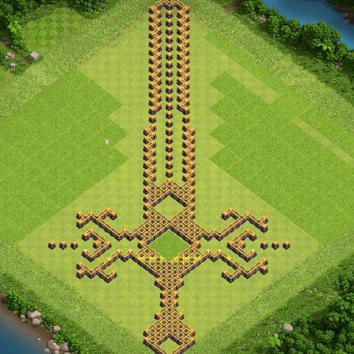 TH14 Funny Troll Art Base Design with Link. tiny (#03)