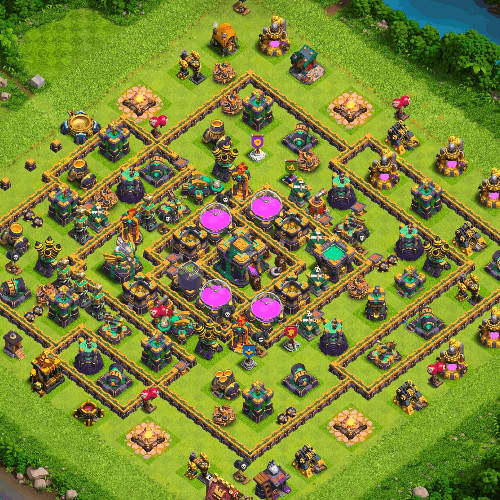 TH14 Legend League Base Layout Used by Top Players. tiny #8