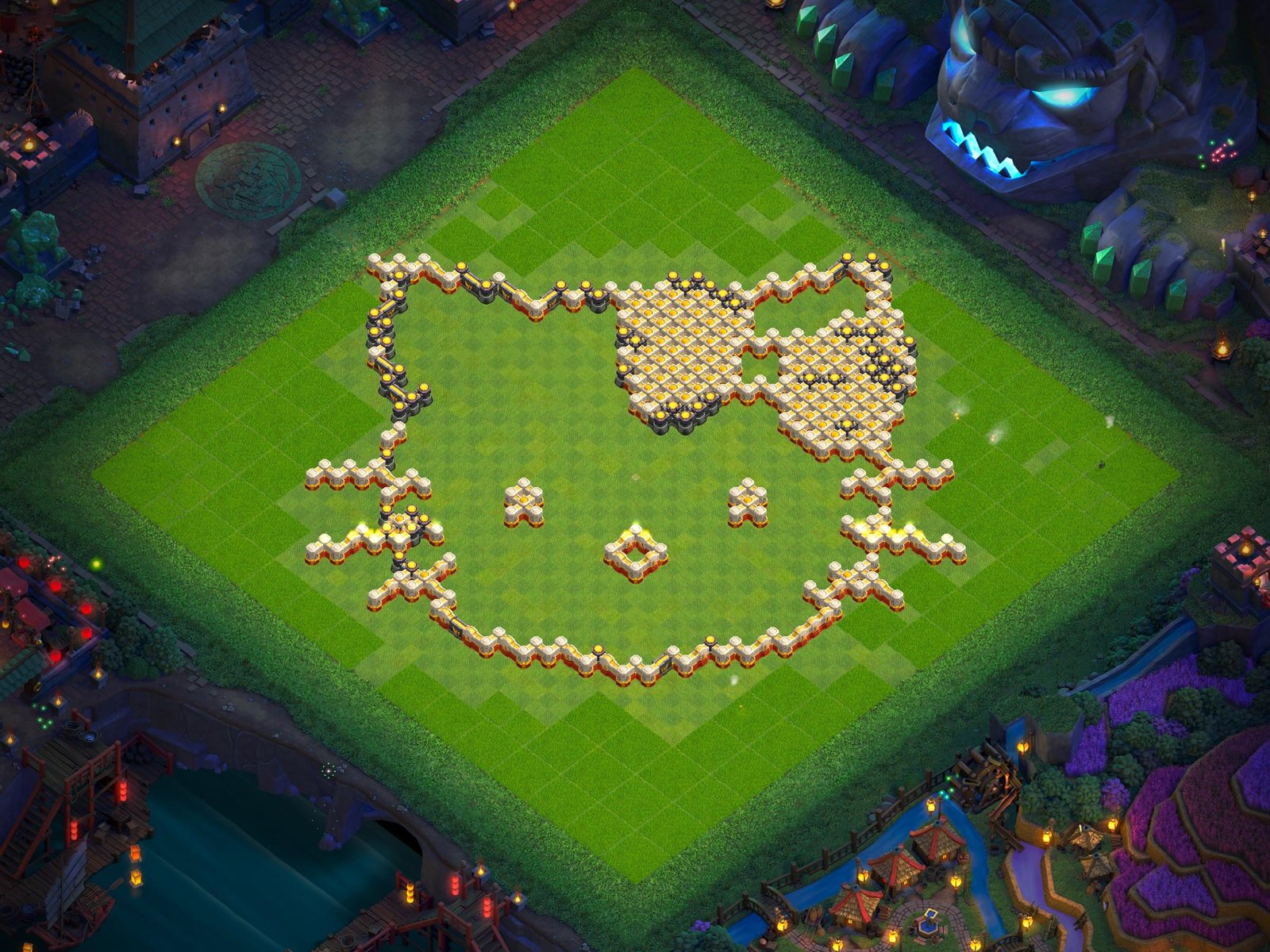 th17 funny troll art base design with link 21 i1