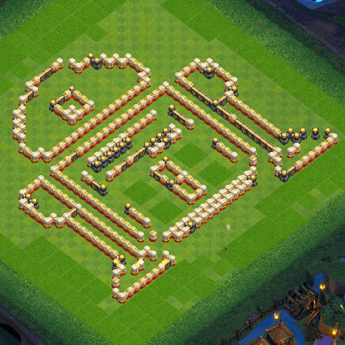TH17 Funny Troll Art Base Design with Link. tiny (#07)
