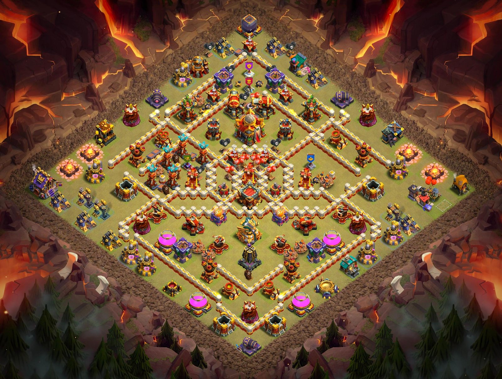 th16 anti 3 star layouts for clan wars and cwl 01 i1