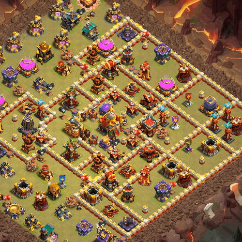 TH16 Anti 3 Star layouts for Clan Wars and CWL. tiny (#21)