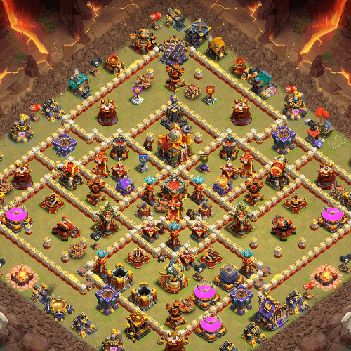 TH16 Anti 3 Star layouts for Clan Wars and CWL. tiny (#22)