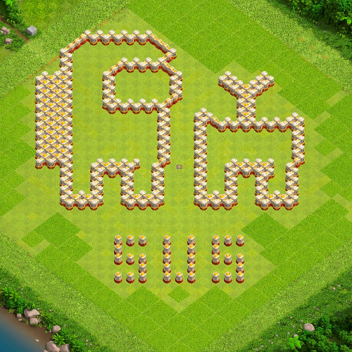 TH16 Funny Troll Art Base Design with Link. tiny (#03)