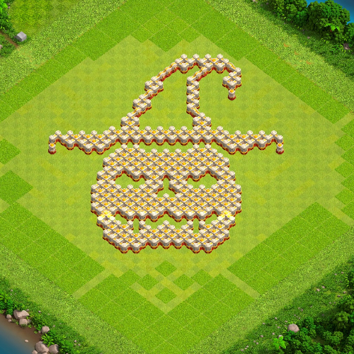 TH16 Funny Troll Art Base Design with Link. tiny (#23)