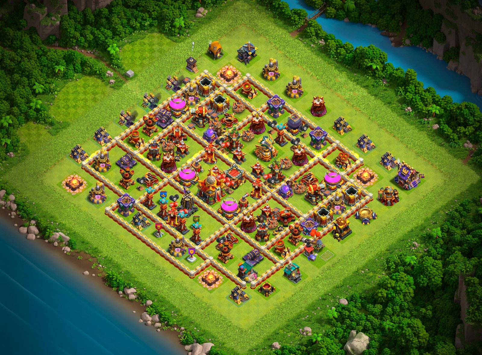 th16 legend league base layout used by top players 08 i3