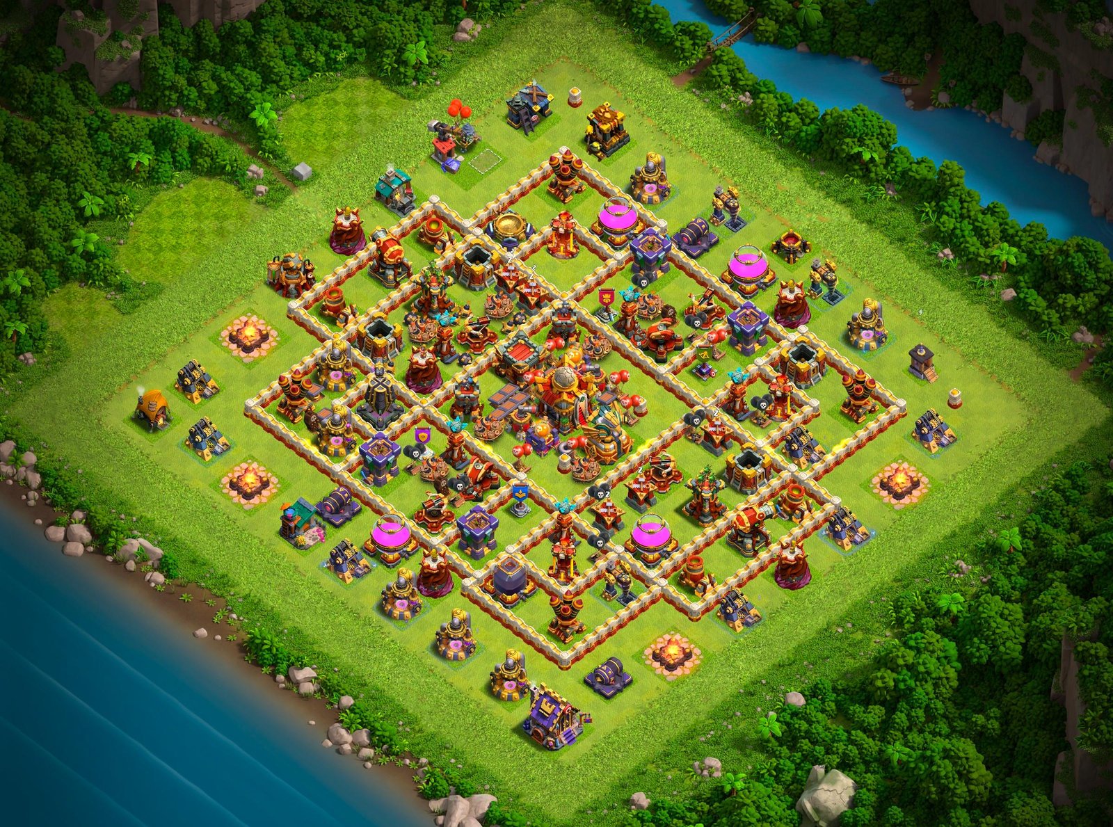 th16 legend league base layout used by top players 09 i3
