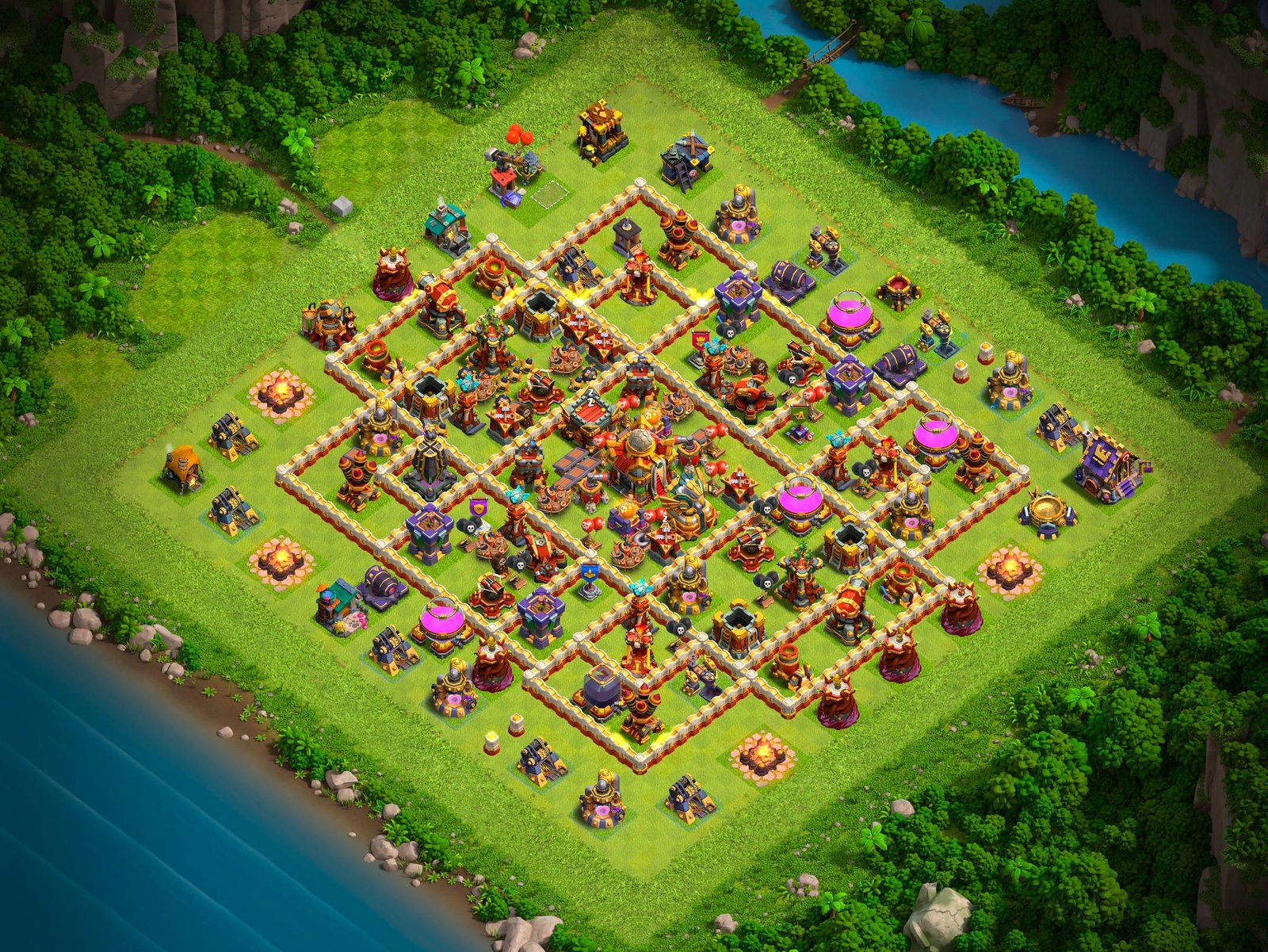 th16 legend league base layout used by top players 12 i3