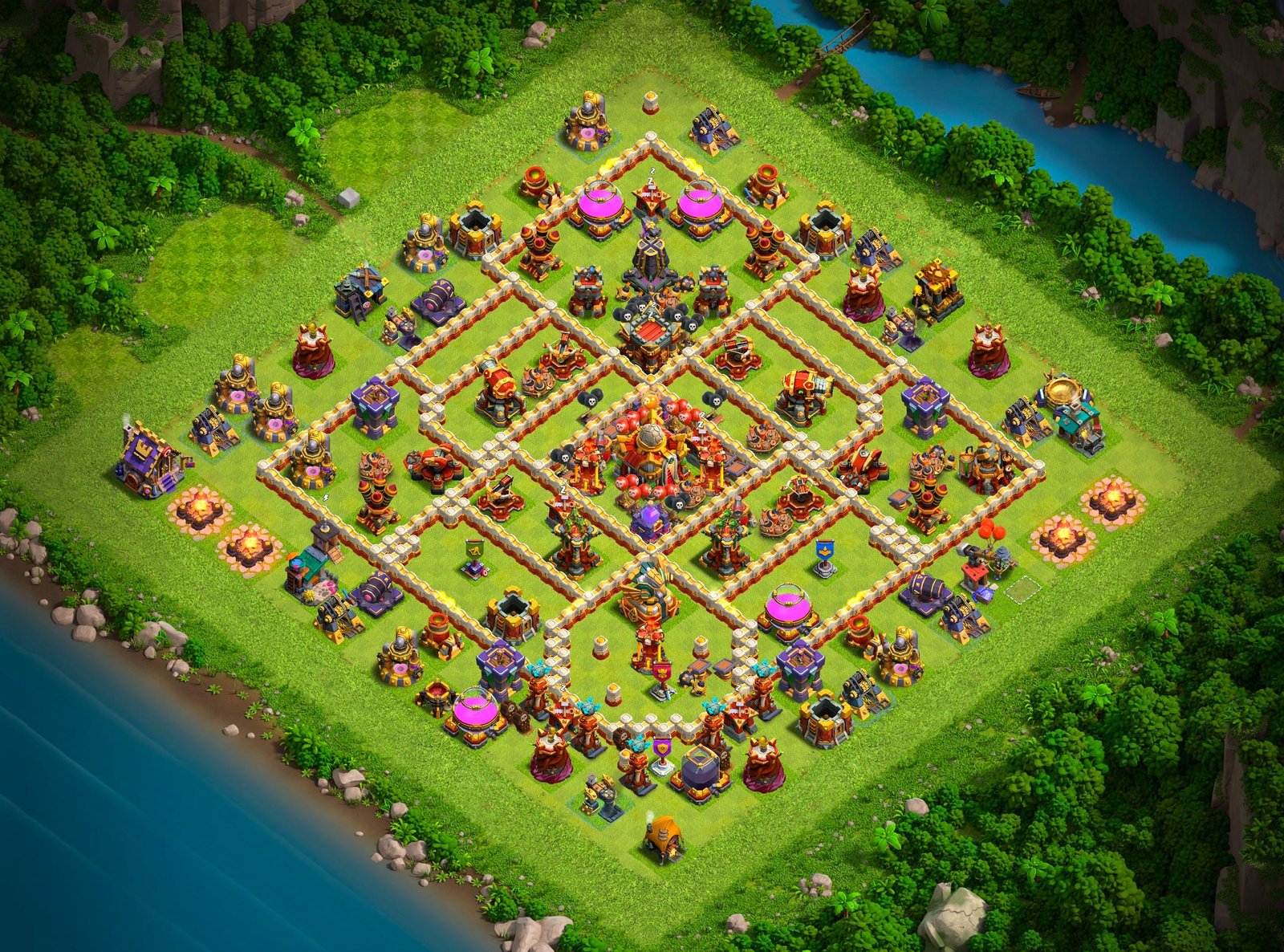th16 legend league base layout used by top players 21 i3